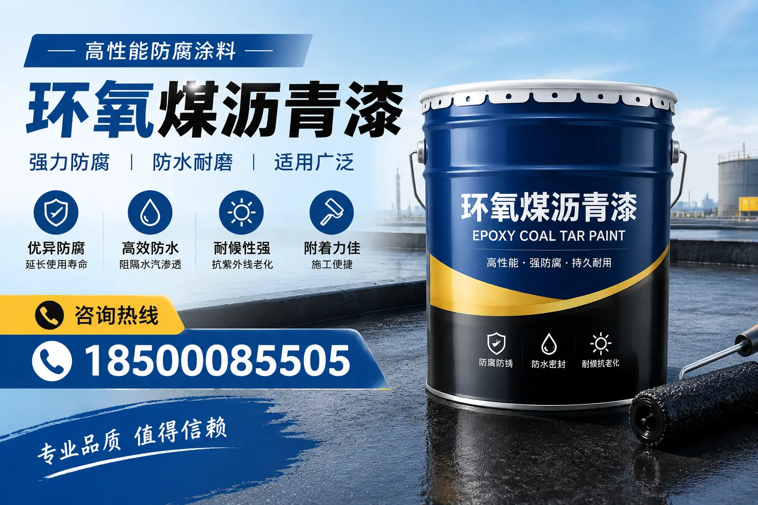 环氧煤沥青漆的主要成分与功能，桂林用户深度了解